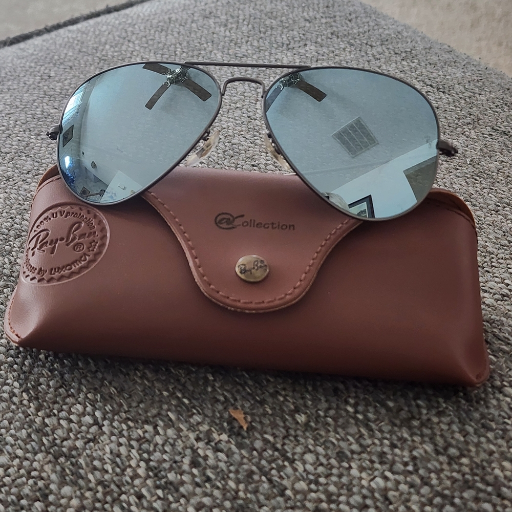 Ray -Ban Aviator Metal Sunglasses